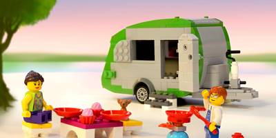World’s largest LEGO brick caravan to break records